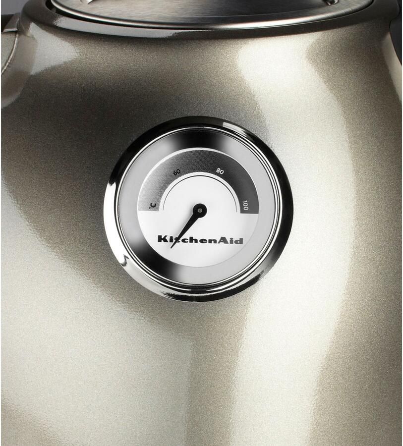 Kitchenaid Artisan Waterkoker 1 5L 5KEK1522EMS Tingrijs | Waterkokers | Keuken&Koken Keukenapparaten | 5KEK1522EMS - Foto 2