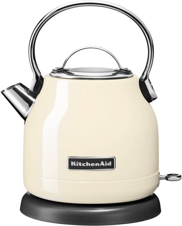 KitchenAid Waterkoker kalkfilter amandelwit 1.25 liter 5KEK1222EAC - Foto 5
