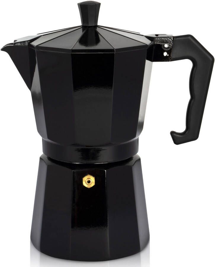 Krüger Espressomachine Italiano traditioneel italiaans van aluminium met silicone-afsluitring - Foto 5