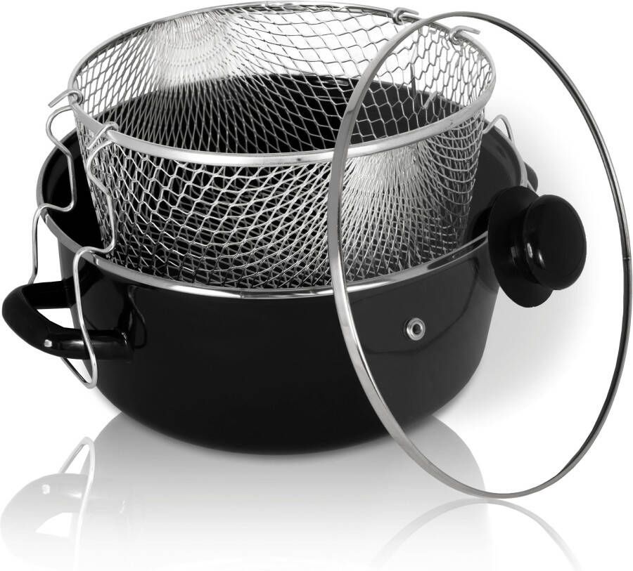 Krüger Frituurpan met deksel ø 24 cm inductie - Foto 6