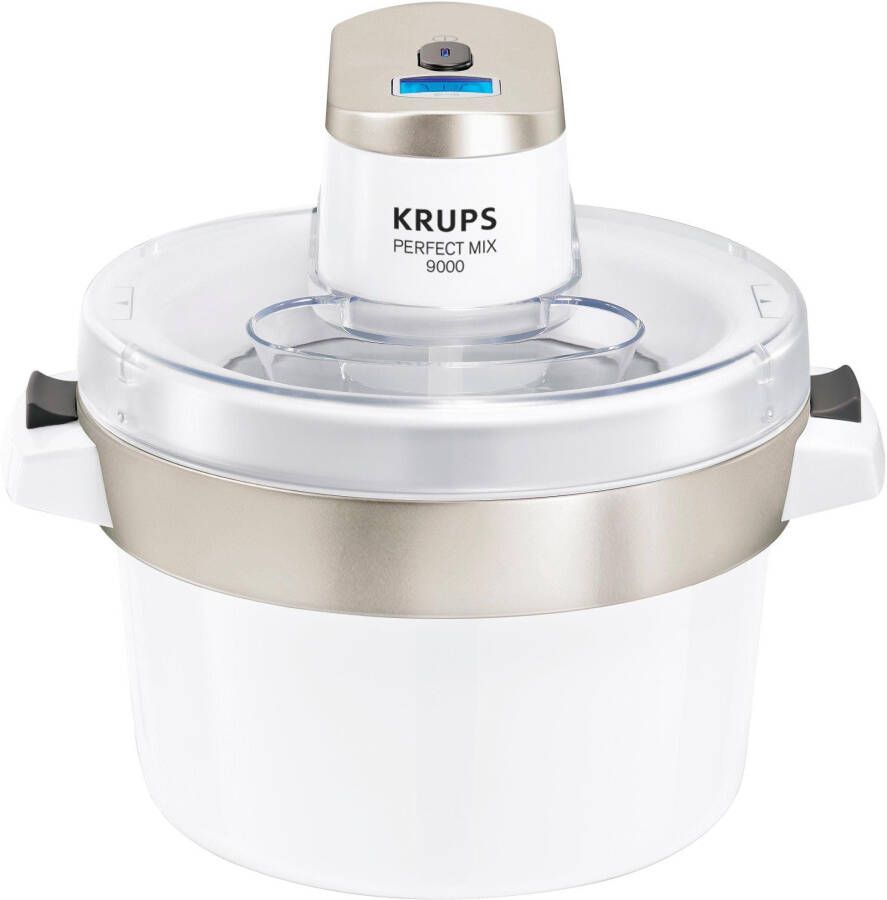 Krups Ijsmachine GVS241 Venice Perfect Mix 1 6l capaciteit voor 1l ice zonder compressor inclusief receptenboek + lepels - Foto 2