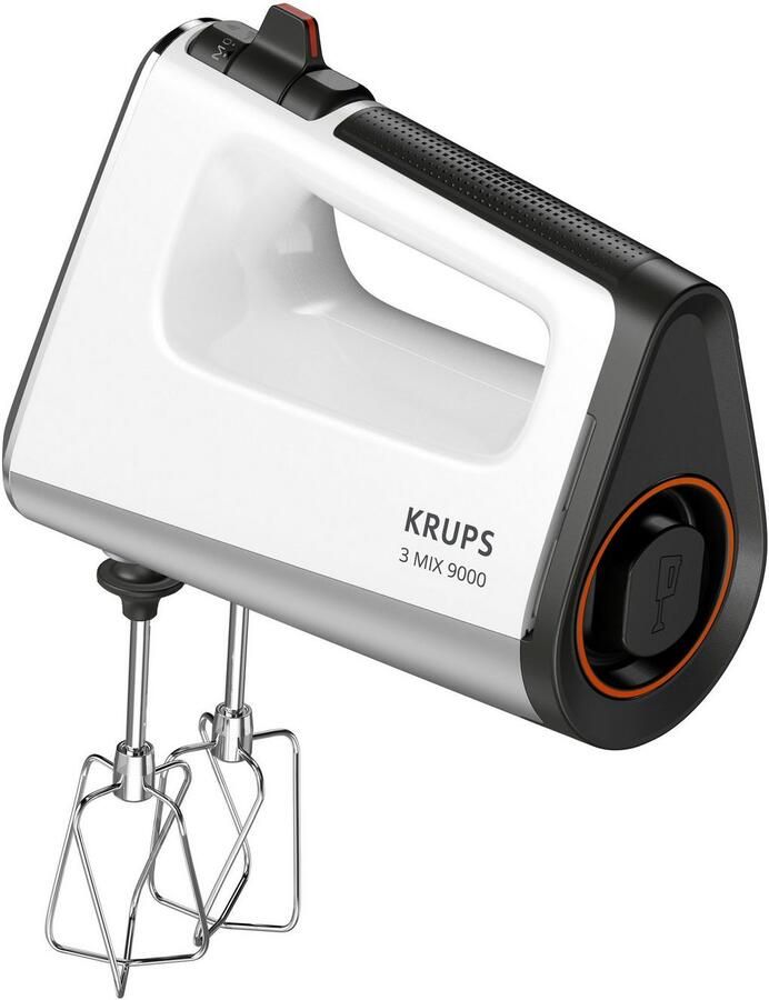 Krups Handmixer 3 Mix 9000 incl. garde deeghaken staafmixer-opzetstuk maatbeker gn9121 - Foto 4