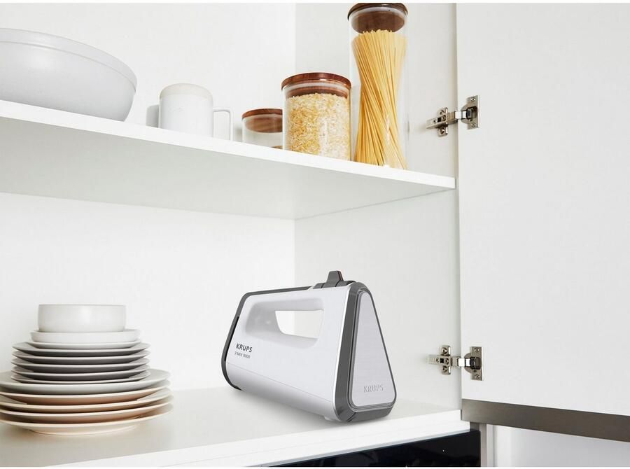 Krups Handmixer 3 Mix 9000 incl. garde deeghaken staafmixer-opzetstuk maatbeker gn9121 - Foto 5