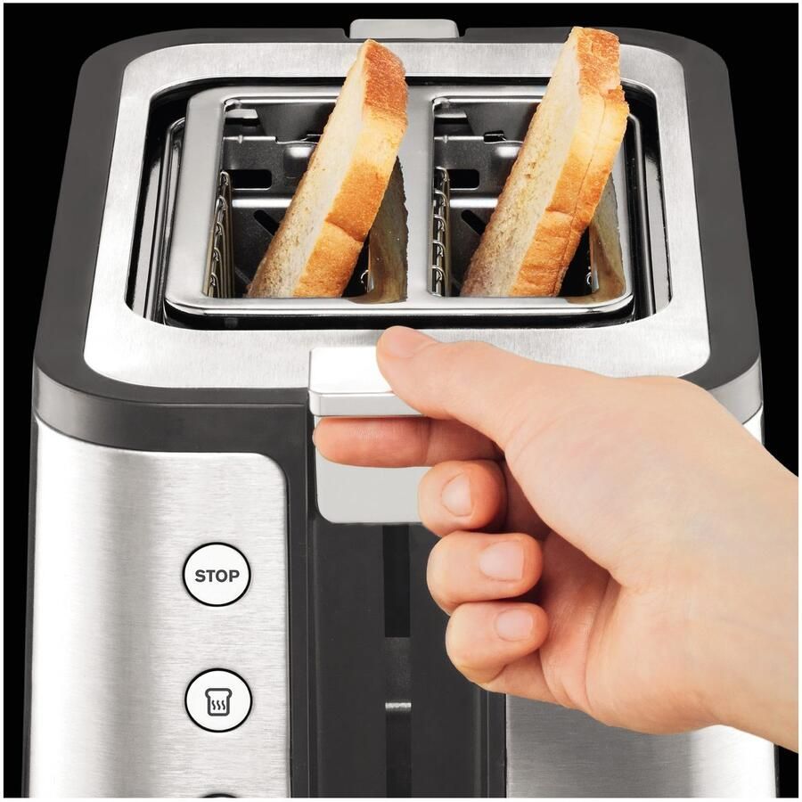 Krups Toaster KH442D Control Line 6 niveaus extra functies liftfunctie kruimellade - Foto 1