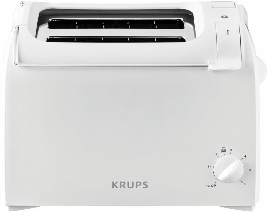 Krups KH1511 Broodrooster Met geïntegreerde broodopzet Wit - Foto 4