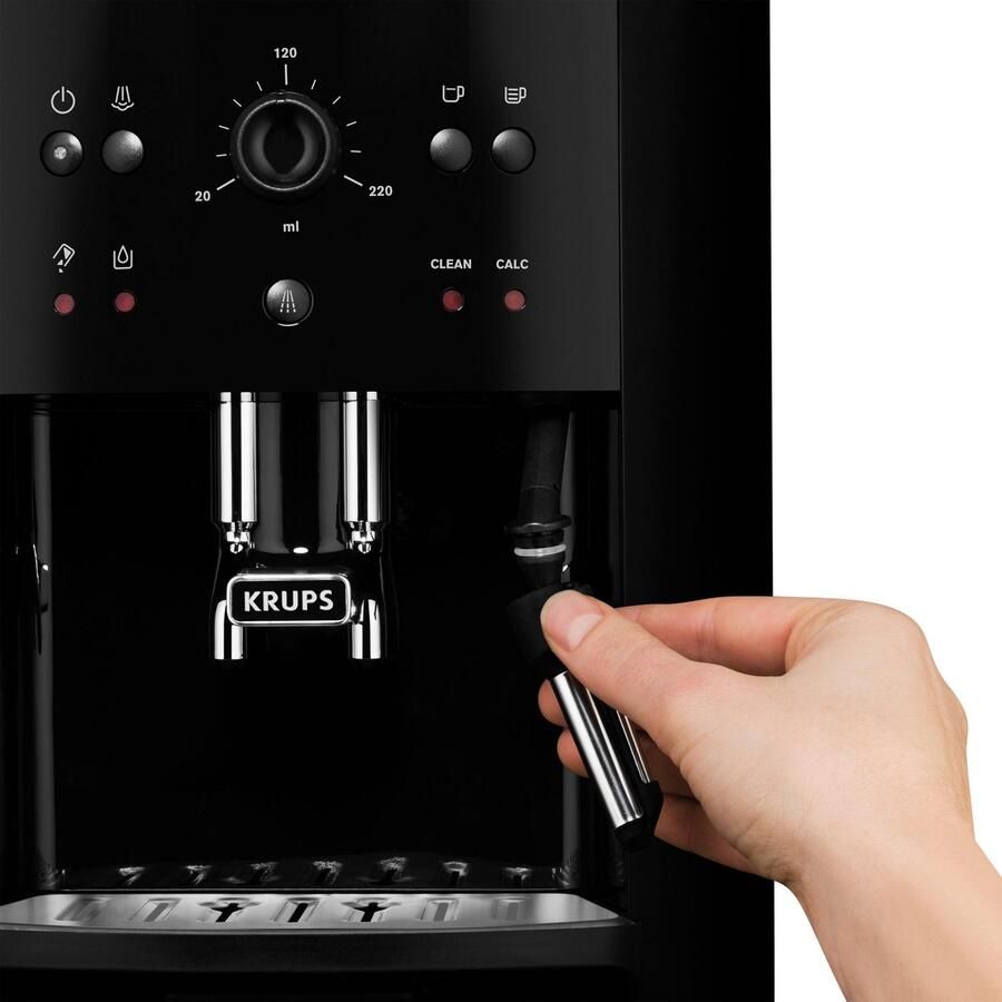 Krups Volautomatisch koffiezetapparaat EA8110 Arabica Quattro Force 1450 w watertankcapaciteit: 1 8 liter pompdruk: 15 bar - Foto 2
