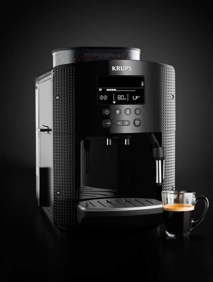 Krups Essential EA8150 Volautomatische Espressomachine Thermoblock-systeem Personaliseren en Favorieten Opslaan Zwart - Foto 5