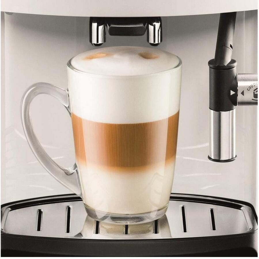 Krups Volautomatisch koffiezetapparaat EA8161 inclusief edelstalen melkreservoir 3 temperatuurstanden + 3 maalsterktes