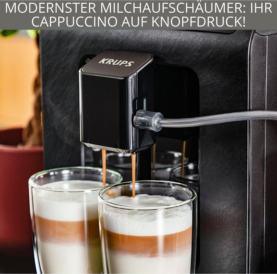 Krups Volautomatisch koffiezetapparaat EA897B Evidence ECOdesign van 62%* gerecycled kunststof tot 90% recyclebaar incl. emsa travel mug ter waarde van 25 99 euro (aanbevolen verkoopprijs) - Foto 3