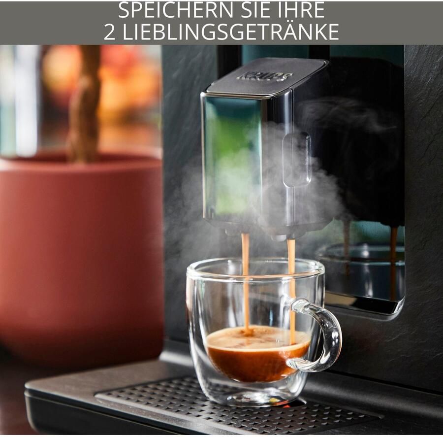 Krups Volautomatisch koffiezetapparaat EA897B Evidence ECOdesign van 62%* gerecycled kunststof tot 90% recyclebaar incl. emsa travel mug ter waarde van 25 99 euro (aanbevolen verkoopprijs) - Foto 6
