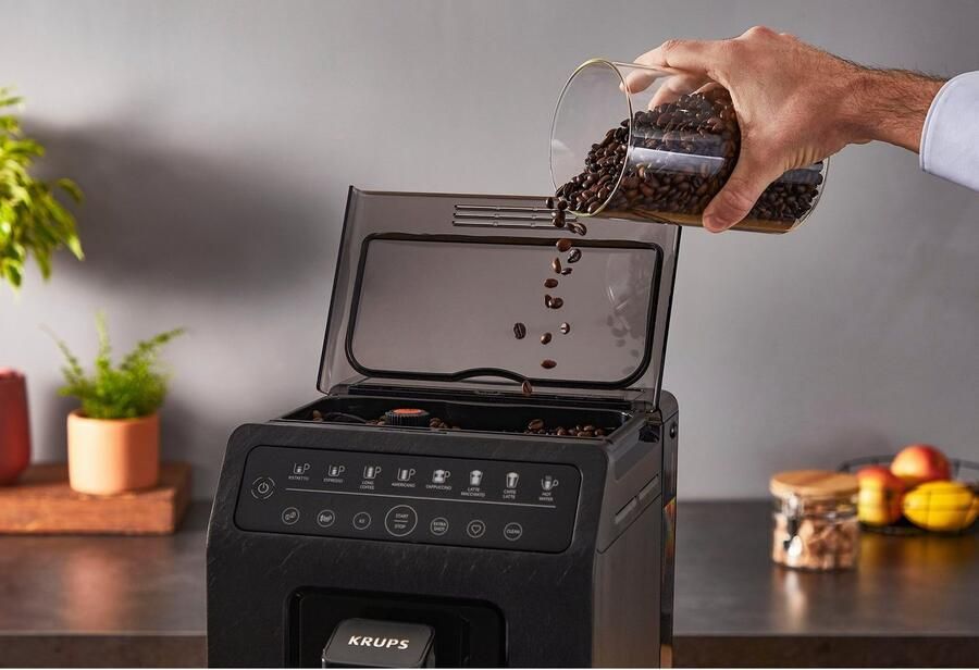 Krups Volautomatisch koffiezetapparaat EA897B Evidence ECOdesign van 62%* gerecycled kunststof tot 90% recyclebaar incl. emsa travel mug ter waarde van 25 99 euro (aanbevolen verkoopprijs) - Foto 18