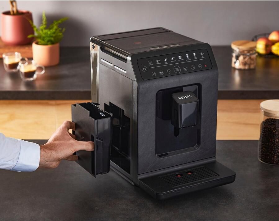 Krups Volautomatisch koffiezetapparaat EA897B Evidence ECOdesign van 62%* gerecycled kunststof tot 90% recyclebaar incl. emsa travel mug ter waarde van 25 99 euro (aanbevolen verkoopprijs) - Foto 10