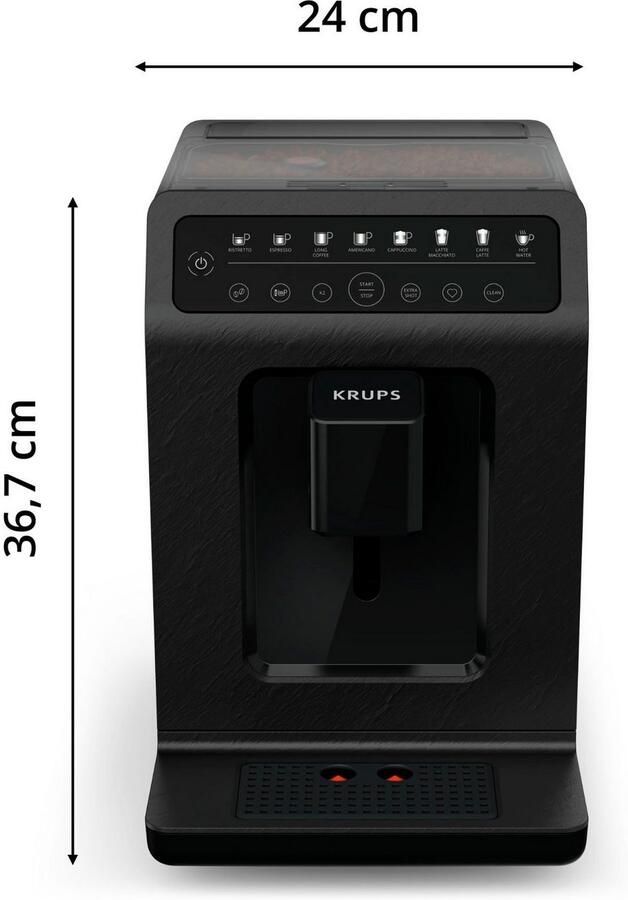 Krups Volautomatisch koffiezetapparaat EA897B Evidence ECOdesign van 62%* gerecycled kunststof tot 90% recyclebaar incl. emsa travel mug ter waarde van 25 99 euro (aanbevolen verkoopprijs) - Foto 16