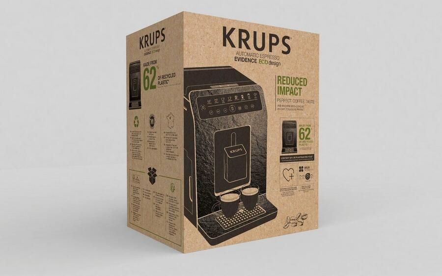 Krups Volautomatisch koffiezetapparaat EA897B Evidence ECOdesign van 62%* gerecycled kunststof tot 90% recyclebaar incl. emsa travel mug ter waarde van 25 99 euro (aanbevolen verkoopprijs) - Foto 20