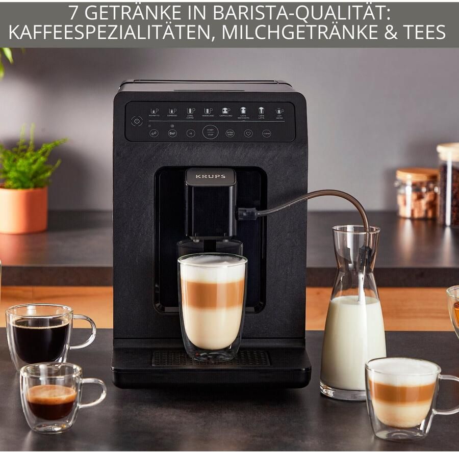 Krups Volautomatisch koffiezetapparaat EA897B Evidence ECOdesign van 62%* gerecycled kunststof tot 90% recyclebaar incl. emsa travel mug ter waarde van 25 99 euro (aanbevolen verkoopprijs) - Foto 7