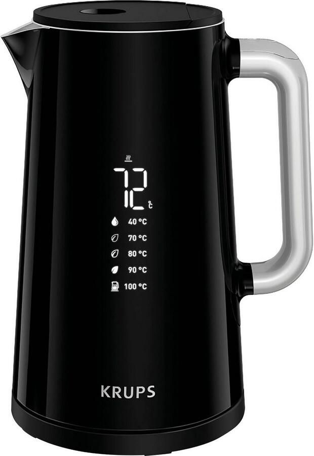 Krups Waterkoker BW8018 Smart'n Light 1 7 l Digitale aanduiding 5 temperatuurstanden 360°-voet automatische uitschakeling - Foto 4