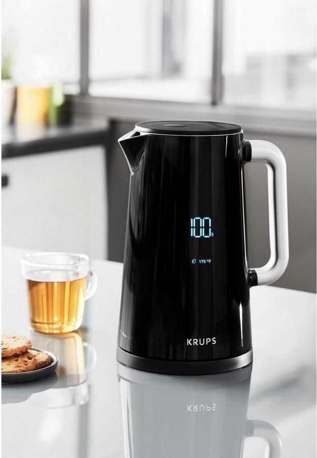 Krups Waterkoker BW8018 Smart'n Light 1 7 l Digitale aanduiding 5 temperatuurstanden 360°-voet automatische uitschakeling - Foto 3