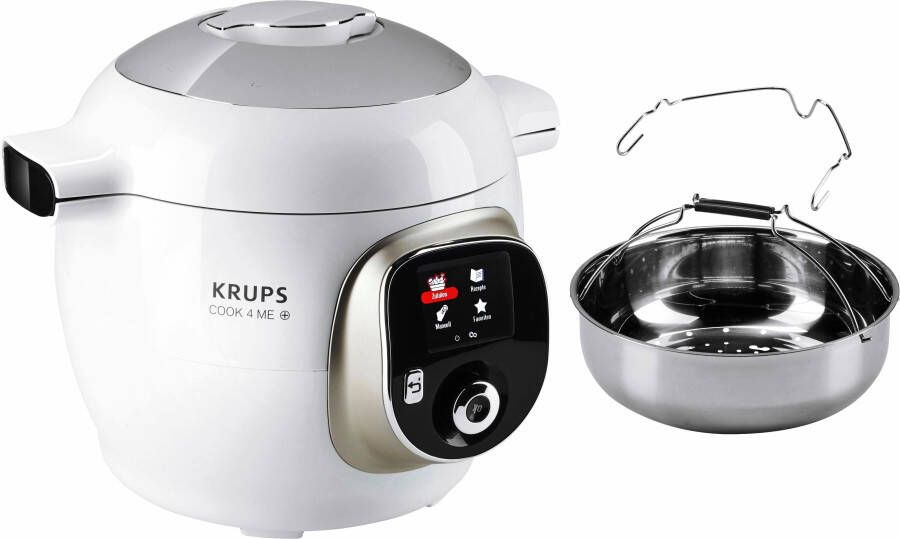 Krups Multi-cooker CZ7101 Cook4Me + 6l capaciteit digitale recepten snelkookpan stomen aanbraden - Foto 17