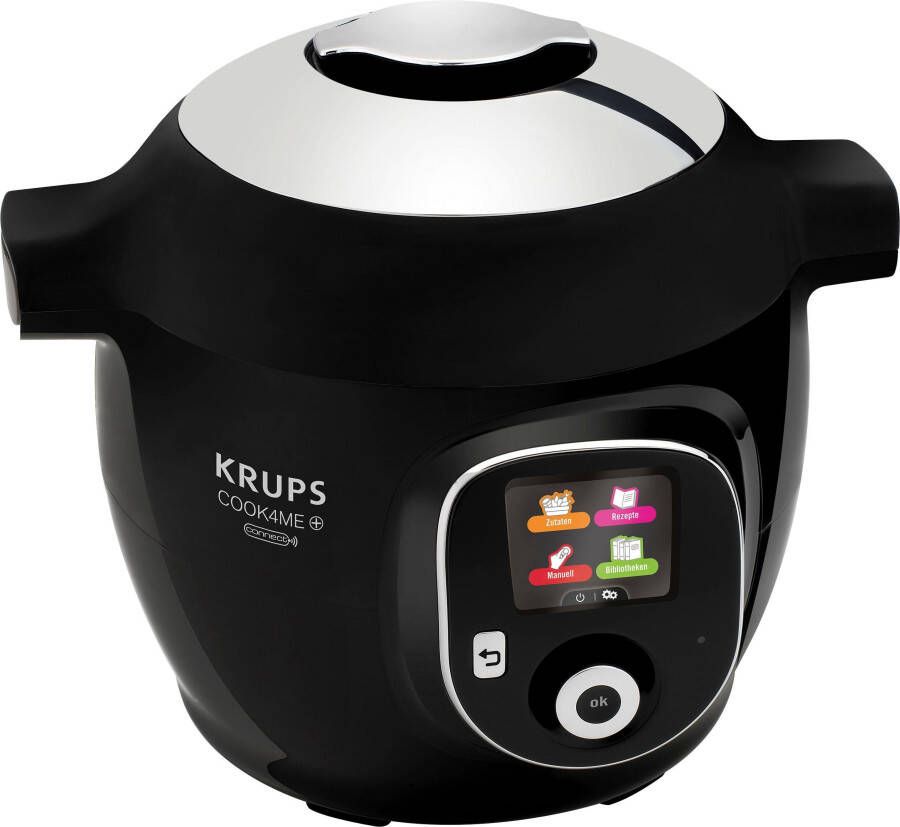 Krups Multi-cooker CZ7158 Cook4Me+ Connect elektrische snelkookpan 150 voorgeprogrammeerde recepten 4l capaciteit - Foto 9