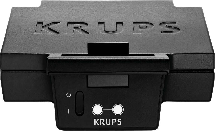 Krups Sandwichmaker FDK452 brede bladen temperatuurcontrolelampje praktische handgreep compact - Foto 5
