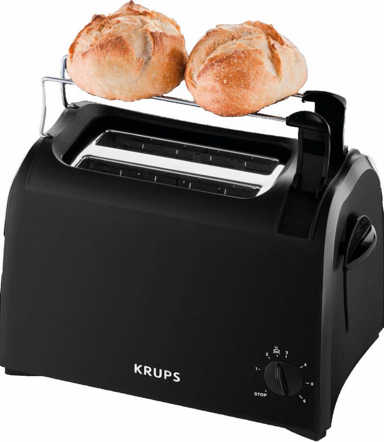 Krups Toaster Pro Aroma KH1518 Kruimellade 6 bruiningsgraden liftfunctie - Foto 1