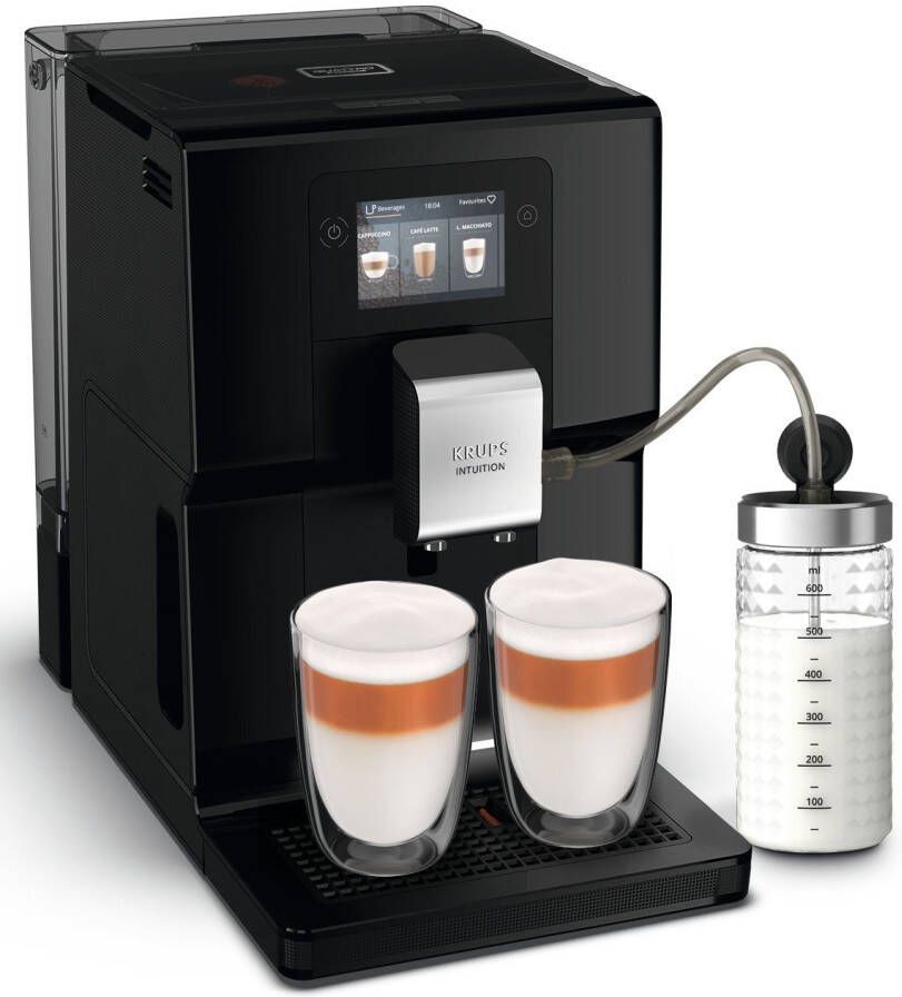 Krups Volautomatisch koffiezetapparaat EA8738 Intuition Preference inclusief melkreservoir intuïtief verlichtingssysteem 11 dranken otc-systeem - Foto 18