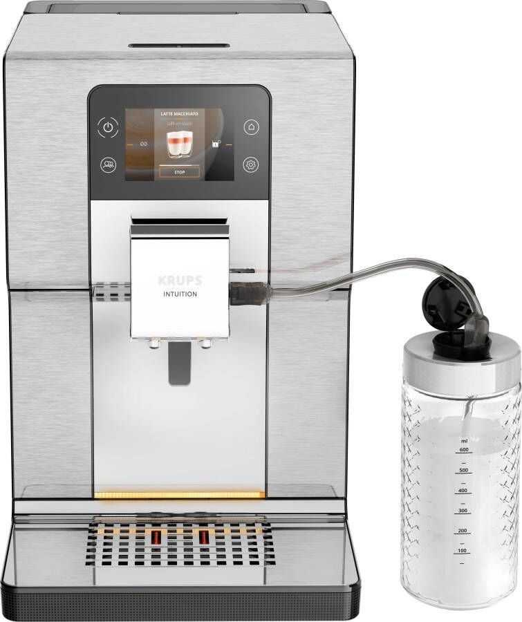 Krups Volautomatisch koffiezetapparaat EA877D Intuition Experience+ 21 warme en koude dranken geluidsarm kleuren-touchscreen - Foto 10
