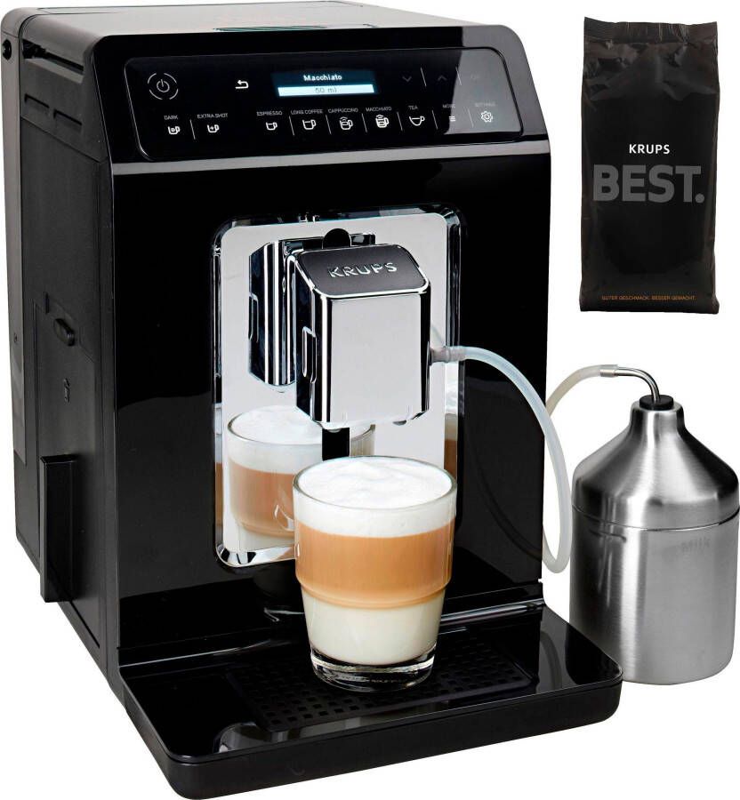 Krups Volautomatisch koffiezetapparaat EA8918 Evidence OLED-display 12 koffie- en 3 theevariaties 2-kopjesfunctie