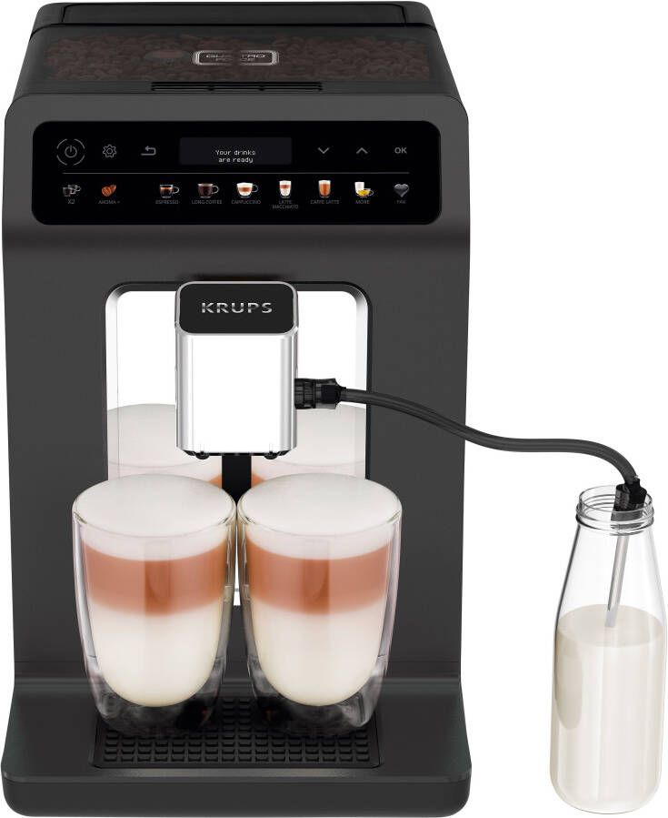 Krups Volautomatisch koffiezetapparaat EA895N Evidence One inclusief 250 gram espressokoffie ter waarde van vap € 6 99