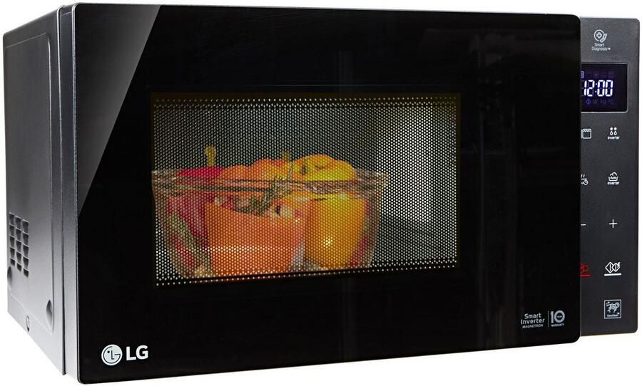 LG MH6535GIS Boven het fornuis Combinatiemagnetron 25l 1000W Zwart magnetron - Foto 8