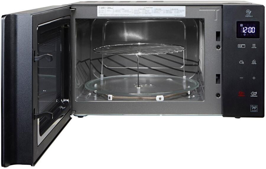 LG MH6535GIS Boven het fornuis Combinatiemagnetron 25l 1000W Zwart magnetron - Foto 6