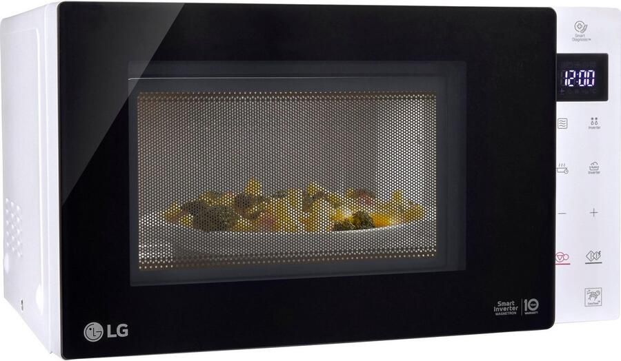 LG Magnetron MS 23 NECBW Smart Inverter technologie echt glazen front - Foto 4