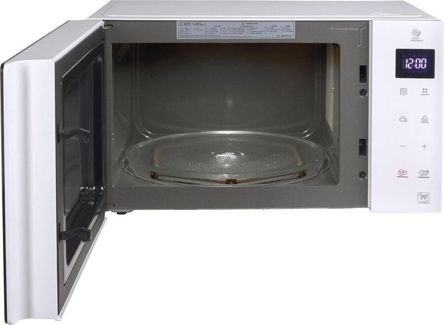 LG Magnetron MS 23 NECBW Smart Inverter technologie echt glazen front - Foto 2