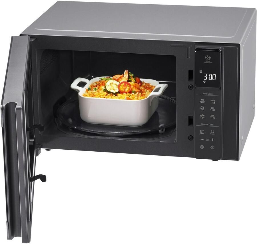 LG Magnetron MS 2595 CIS Smart Inverter technologie echt glazen front - Foto 2