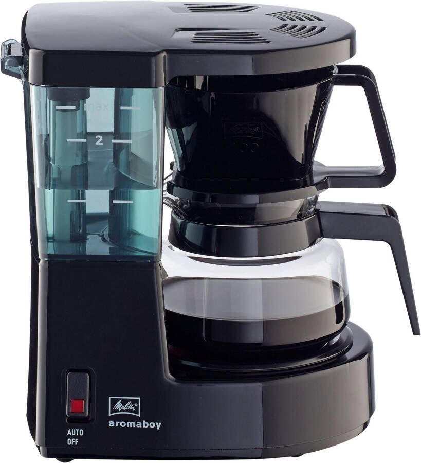 Melitta Aromaboy 1015-02 Koffiezetapparaat Zwart 550 watt Ruimtebesparend design