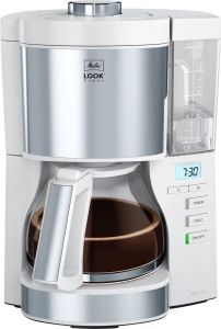 Melitta Filterkoffieapparaat Look Timer 1025-07 wit 1 25 l