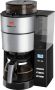 Melitta Aromafresh Filter-koffiezetapparaat Geïntegreerde koffiemolen Zwart - Thumbnail 2