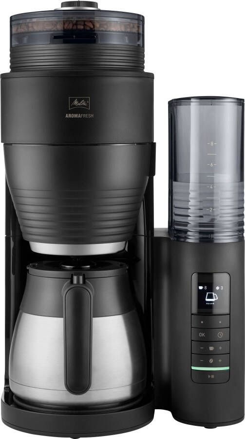 Melitta Koffiezetapparaat met maalwerk AromaFresh Therm Pro X 1030-12 zwart-zilverkleur