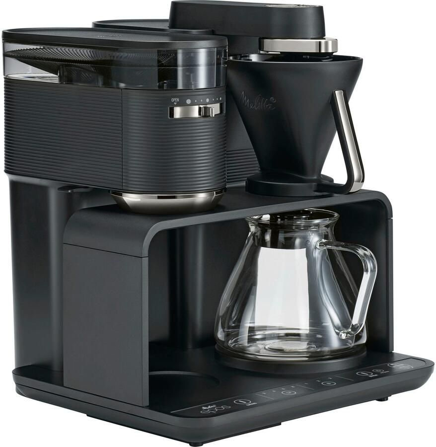 Melitta Koffiezetapparaat met bonenmaler EPOS 1024-04 1 l Zwart goudkleur 360° draaibare watertuit