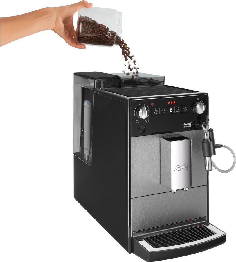 Melitta Volautomatisch koffiezetapparaat Avanza F270-100 Mystic Titan Compact maar XL waterreservoir & XL bonenreservoir melkschuim-systeem - Foto 4