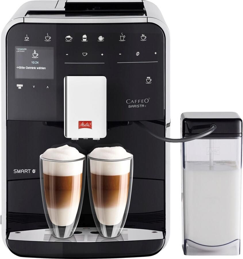 Melitta Volautomatisch koffiezetapparaat Barista T Smart F 83 0-102 zwart 4 gebruikersprofielen & 18 koffie recepten volgens italiaans origineel recept - Foto 5