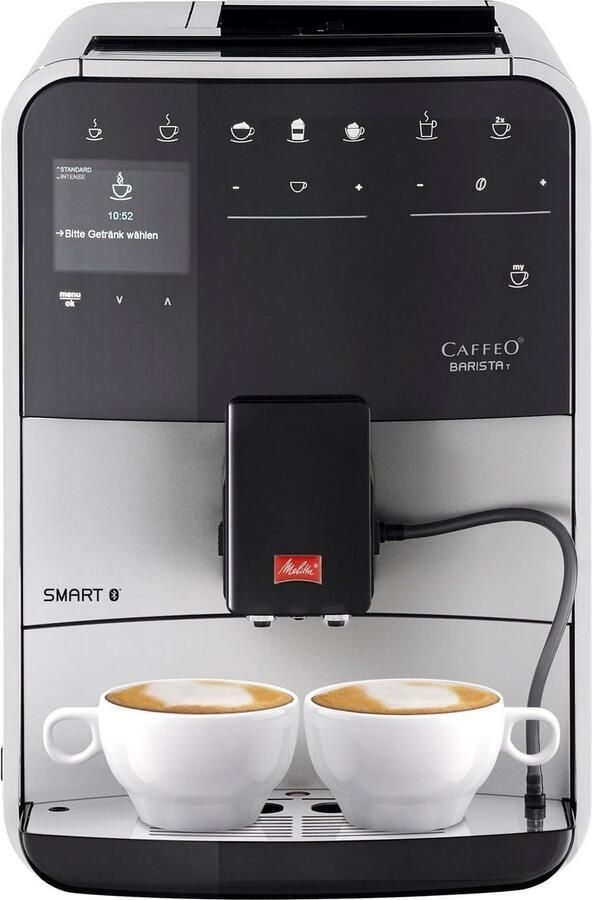 Melitta Volautomatisch koffiezetapparaat Barista T Smart F831-101 4 gebruikersprofielen &18 koffierecepten naar origineel italiaans recept - Foto 9