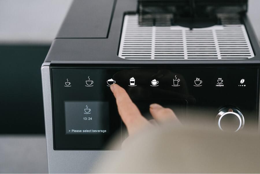 Melitta Volautomatisch koffiezetapparaat CI Touch F630-111 zilverkleur 10 koffierecepten 2-kamer bonenreservoir one touch bediening - Foto 10