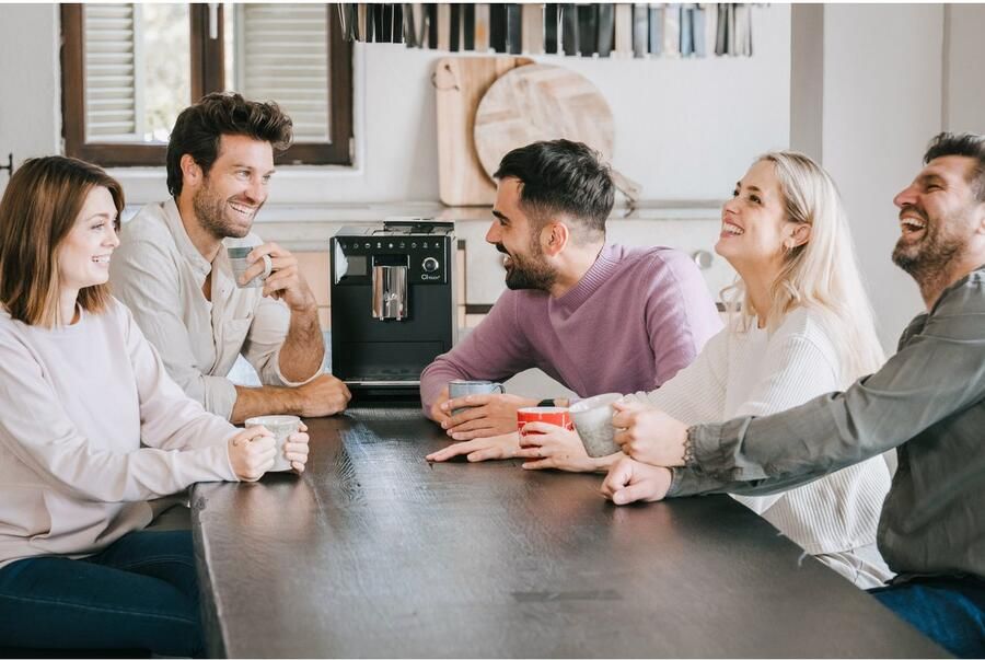 Melitta Volautomatisch koffiezetapparaat CI Touch F630-111 zilverkleur 10 koffierecepten 2-kamer bonenreservoir one touch bediening - Foto 5