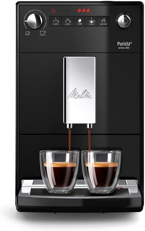 Melitta Volautomatisch koffiezetapparaat Purista F230-101 zilverkleur zwart Favoriete koffie-functie compact & extra geruisloos - Foto 12