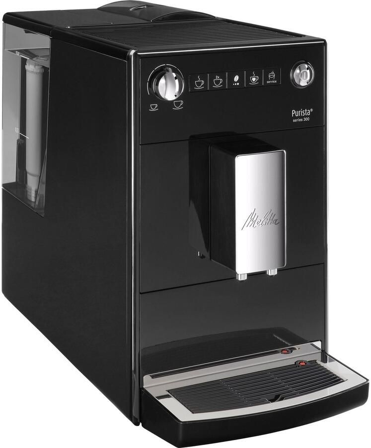 Melitta Volautomatisch koffiezetapparaat Purista F230-101 zilverkleur zwart Favoriete koffie-functie compact & extra geruisloos - Foto 9