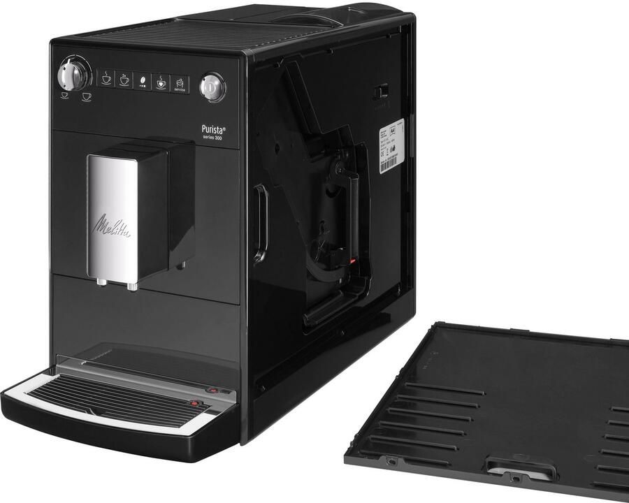 Melitta Volautomatisch koffiezetapparaat Purista F230-101 zilverkleur zwart Favoriete koffie-functie compact & extra geruisloos - Foto 12
