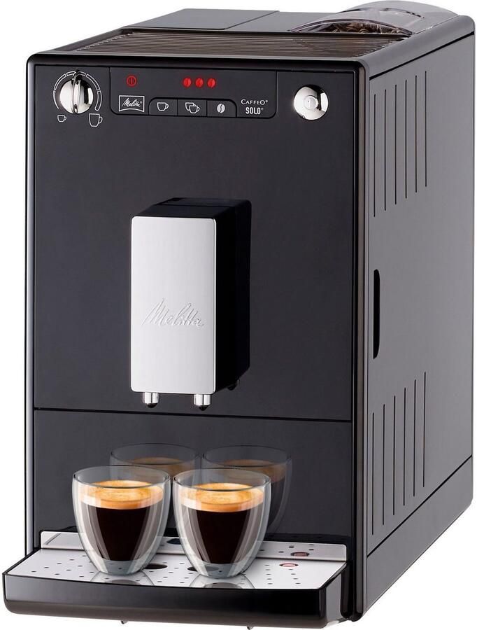 Melitta Volautomatisch koffiezetapparaat Solo E950-201 zwart Perfect voor caffè crema & espresso slechts 20 cm breed - Foto 5