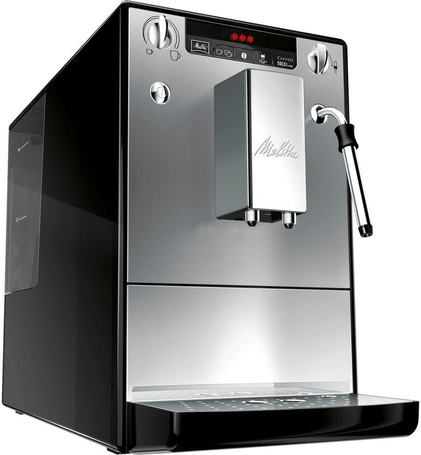 Melitta Volautomatisch koffiezetapparaat Solo & Milk E953-202 zilverkleur zwart Caffè crema & espresso per one touch zuigmond voor melkschuim - Foto 7