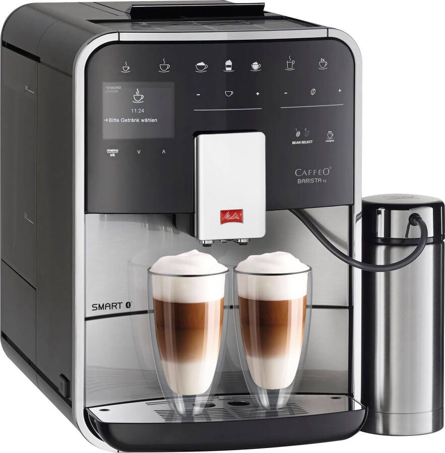 Melitta Volautomatisch koffiezetapparaat Barista TS Smart F 86 0-100 roestvrij staal Hoogwaardig front van edelstaal 21 koffierecepten & 8 gebruikersprofielen - Foto 10